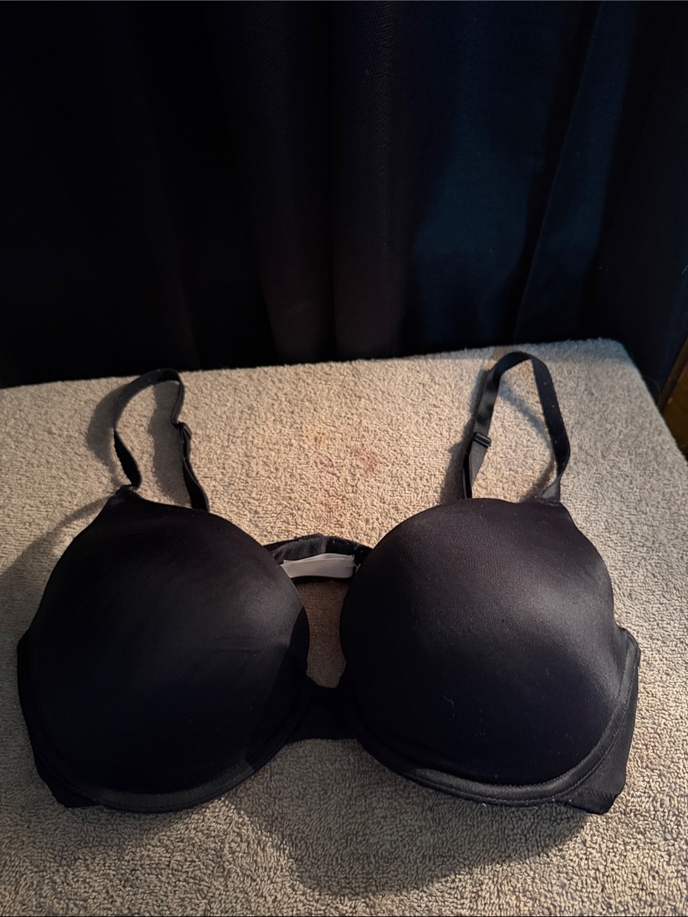 PINK Victoria's Secret Black Smooth T-Shirt Bra